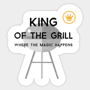 Grill Magic: The King's Domain Sticker